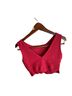 BCBGMAXAZRIA Red Sleeveless Top Size S - photo 2