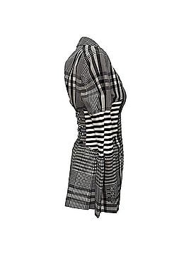 Burberry Burberry Stripe &amp; Check Corset Blazer in Multicolor Polyester (view 2)