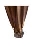 Mac Duggal 100% Polyester Solid Gold Brown Cocktail Dress Size 2 - photo 8
