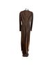 Mac Duggal 100% Polyester Solid Gold Brown Cocktail Dress Size 2 - photo 2