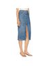 A.L.C. Solid Blue Denim Skirt Size 0 - photo 7