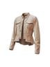 Free People Brown Tan Gold Jacket Size M - photo 1