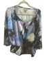 Chico's Floral Multi Color Blouse Size 4X - photo 1