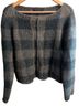 Rag & Bone Checkered-gingham Multi Color Green Gray Pullover Sweater Size L - photo 1