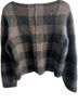 Rag & Bone Checkered-gingham Multi Color Green Gray Pullover Sweater Size L - photo 2
