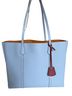 Tory Burch 100% Leather Blue Tan Tote One size - photo 1