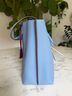 Tory Burch 100% Leather Blue Tan Tote One size - photo 5
