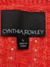 Cynthia Rowley Solid Orange Pullover Sweater Size L - photo 3