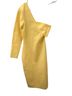 Express Yellow Casual Dress Size M - photo 1