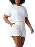Crown & Ivy White Shorts Size 14 - photo 1