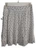 Cherokee 100% Rayon Paisley White Casual Skirt Size S - photo 2