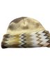 Charming Charlie Zebra Print Brown Gold White Beanie One size - photo 1