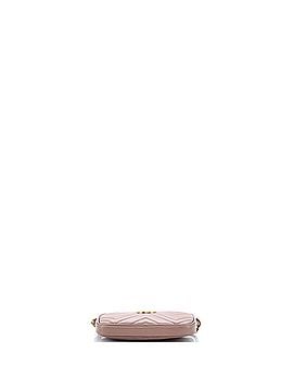 Gucci GG Marmont Chain Crossbody Bag Matelasse Leather Mini (view 2)
