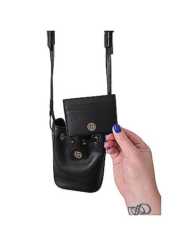 Tory Burch Leather Bucket Bag (view 1)
