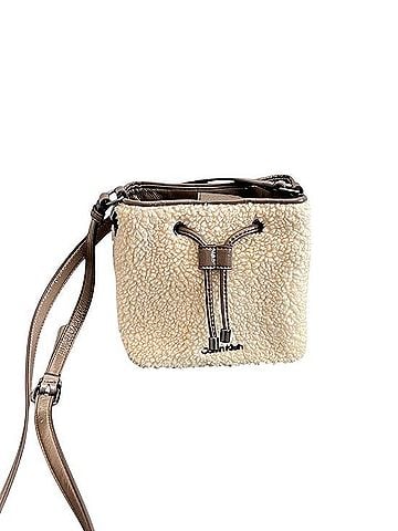 Calvin Klein Astatine Sherpa Mini Bucket Bag Crossbody Bag (view 1)