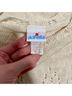 American Vintage 100% Acrylic Floral Red Ivory Pullover Sweater Size S - photo 6