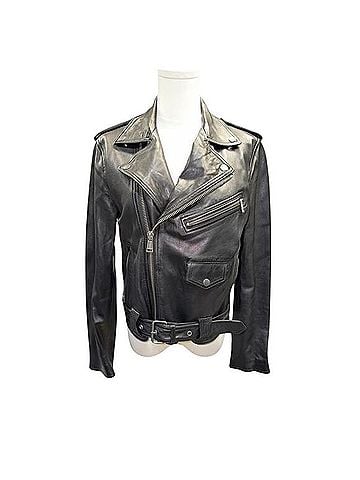 Polo by Ralph Lauren Sheepskin Leather Moto Jacket Jacket (view 1)