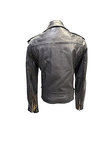 Polo by Ralph Lauren Sheepskin Leather Moto Jacket Jacket (view 2)