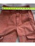 BDG 100% Cotton Red Orange Cargo Pants Size 24 waist - photo 6