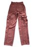 BDG 100% Cotton Red Orange Cargo Pants Size 24 waist - photo 2