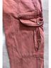 BDG 100% Cotton Red Orange Cargo Pants Size 24 waist - photo 5