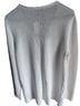 J. McLaughlin Solid White Pullover Sweater Size L - photo 2