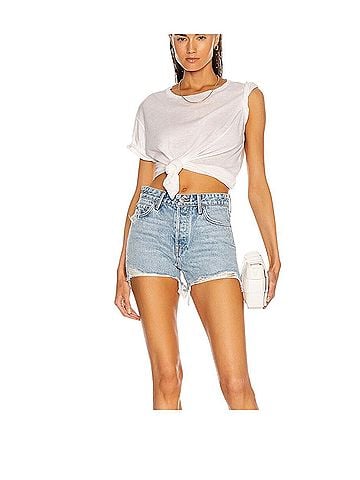 GRLFRND Denim Shorts (view 1)