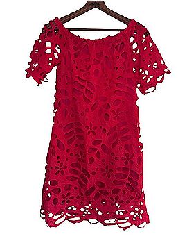 Prettygarden Summer Off Shoulder Floral Lace Flare Spring Dress Casual Dress (view 2)
