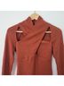 Astr Solid Orange Cocktail Dress Size S - photo 4