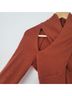 Astr Solid Orange Cocktail Dress Size S - photo 7
