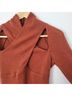 Astr Solid Orange Cocktail Dress Size S - photo 8