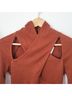 Astr Solid Orange Cocktail Dress Size S - photo 9