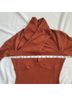 Astr Solid Orange Cocktail Dress Size S - photo 11