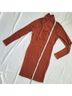 Astr Solid Orange Cocktail Dress Size S - photo 13
