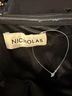 Nicholas Solid Black Cocktail Dress Size 2 - photo 5