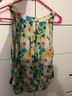 Rose + Olive Floral Multi Color Sleeveless Top Size M - photo 3