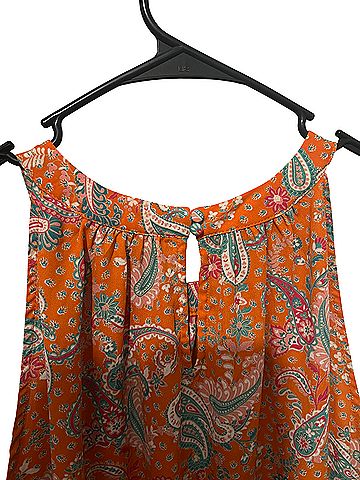 Rose + Olive Sleeveless Top (view 2)