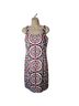 W by Worth 100% Polyester Print Multi Color Casual Dress Size 6 - photo 1