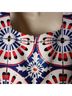 W by Worth 100% Polyester Print Multi Color Casual Dress Size 6 - photo 12