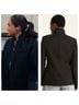 J.Crew Solid Black Blazer Size 22 - photo 10