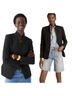 J.Crew Solid Black Blazer Size 22 - photo 1