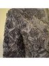 Samuel Dong Floral Silver Gray Blazer Size M - photo 7