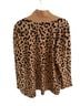 J.Crew Animal Print Brown Black Cardigan Size XL - photo 2