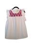 THML 100% Rayon White Pink Sleeveless Blouse Size M - photo 1