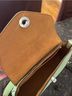 Coach 100% Leather Green Silver Shoulder Bag One size - photo 7