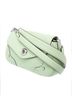 Coach 100% Leather Green Silver Shoulder Bag One size - photo 4