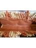 Cali 100% Raffia Stripes Orange Ivory Tote One size - photo 5