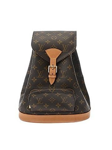 Louis Vuitton LOUIS VUITTON Louis Vuitton Monogram Montsouris MM Brown M51136 Women's Canvas Backpack/Daypack AB Rank Used Ginzo (view 1)