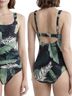 Jantzen Tropical Floral Green Active Dress Size 12 - photo 2