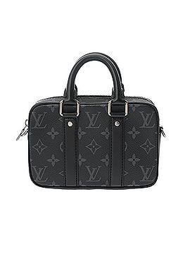 Louis Vuitton LOUIS VUITTON Louis Vuitton Monogram Eclipse Nano PDV Black M82770 Men's Canvas Shoulder Bag A Rank Used Ginzo (view 2)